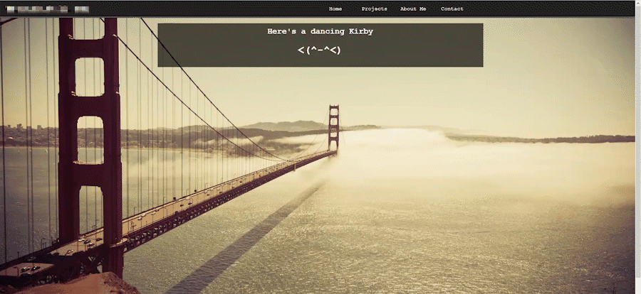 first website gif